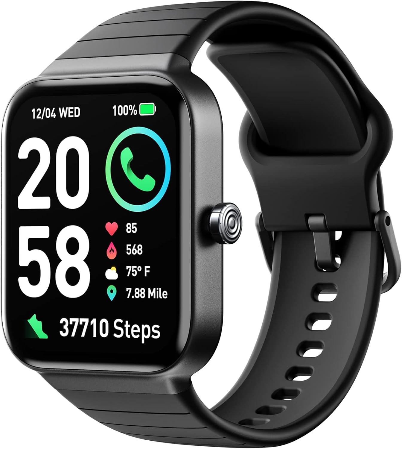Fitpolo Smart Watch: Alexa Built-in + Health Tracking