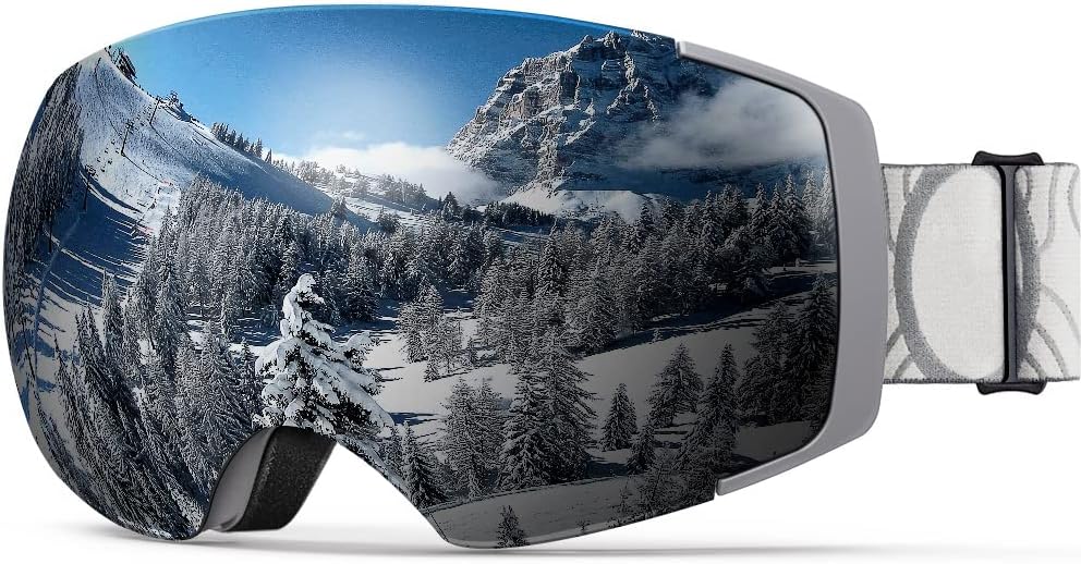 OutdoorMaster Ski Goggles PRO - Frameless Design for Clarity