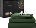 100% Egyptian Cotton Sheets King Size Forest Green 1000 TC - Deep