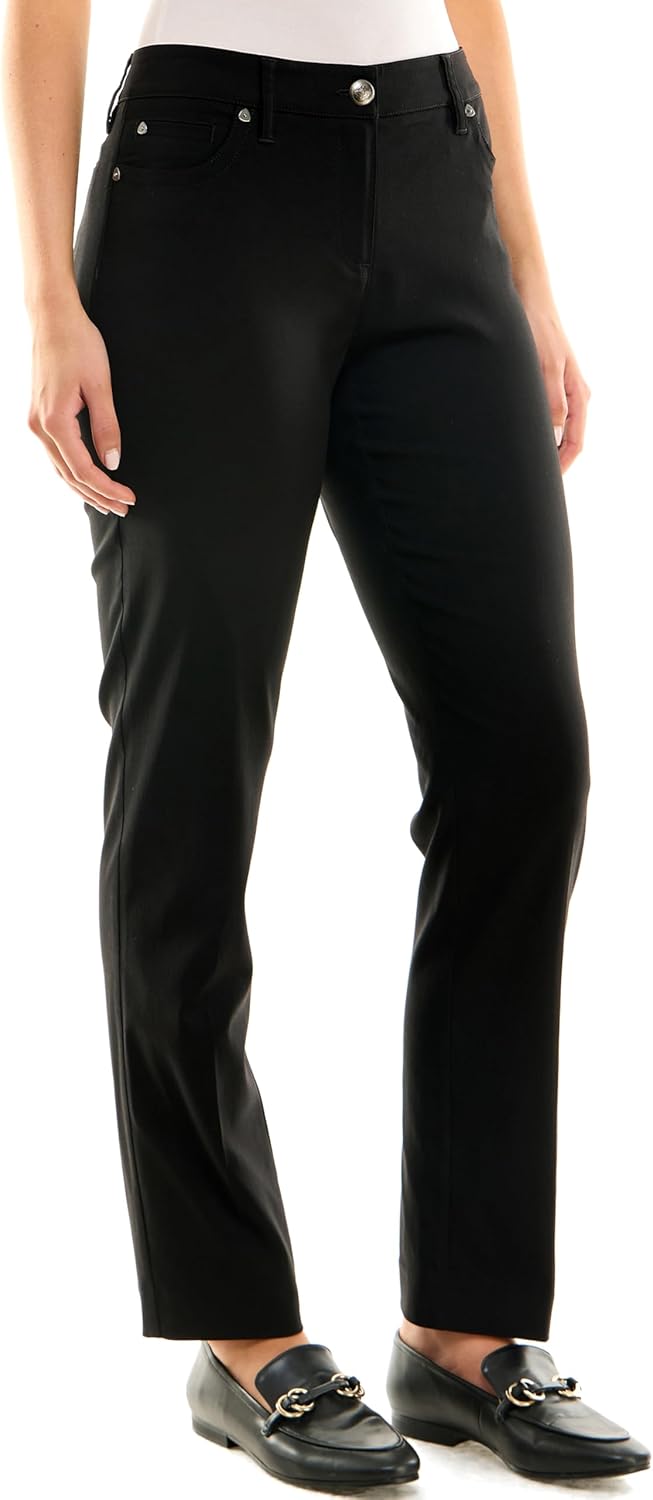 Zac & Rachel Women's Millennium Fabric Pant for Flattering Fit