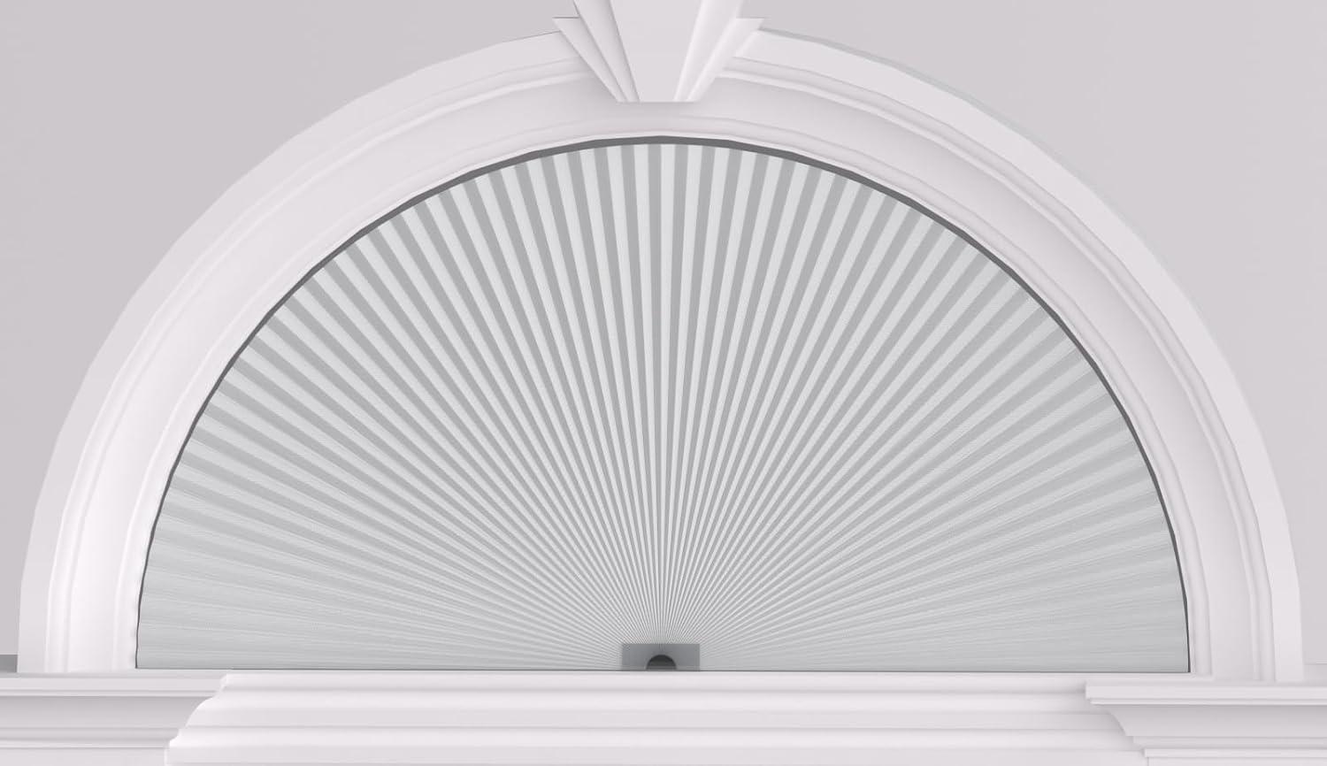 Myshade Arch Window Shades Half Circle Blackout Cellular Shades