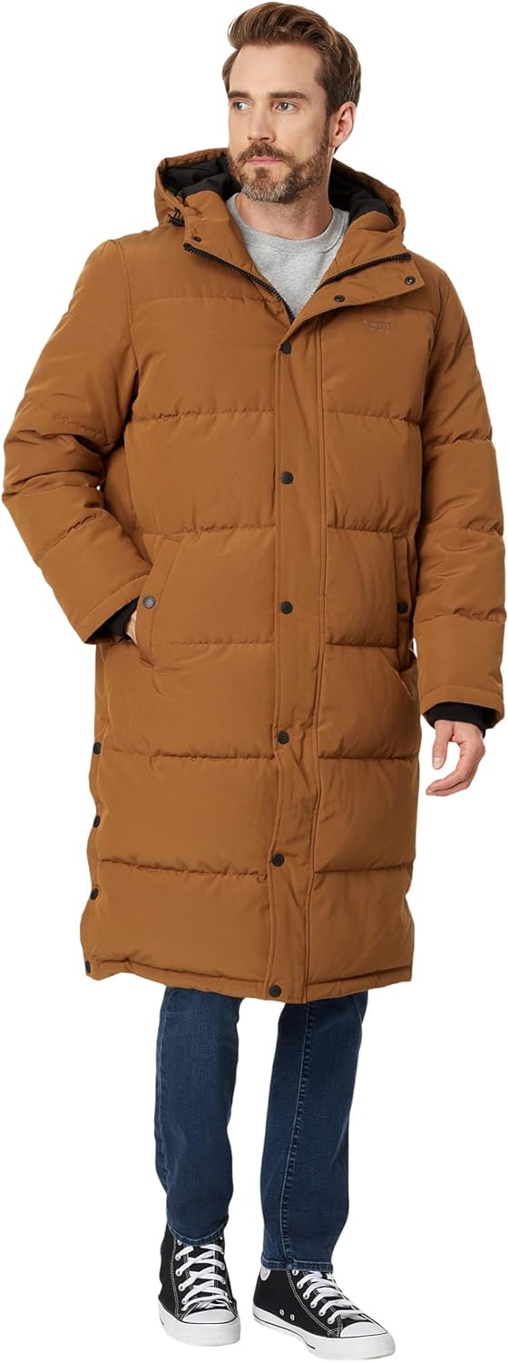 Levi's Men's Arctic Cloth Extra Long Parka Jacket for Winter