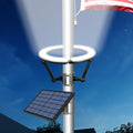 Flag Pole Light Solar Powered 4640 Lumens - Bright 360 Flag