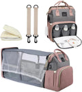 Baby Diaper Bag Backpack with Changing Station - Spacious, USB Ready