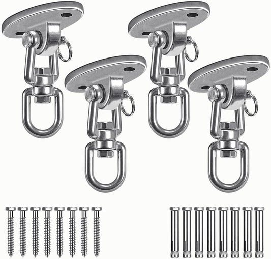 SELEWARE Stainless Steel Swivel Swing Hangers
