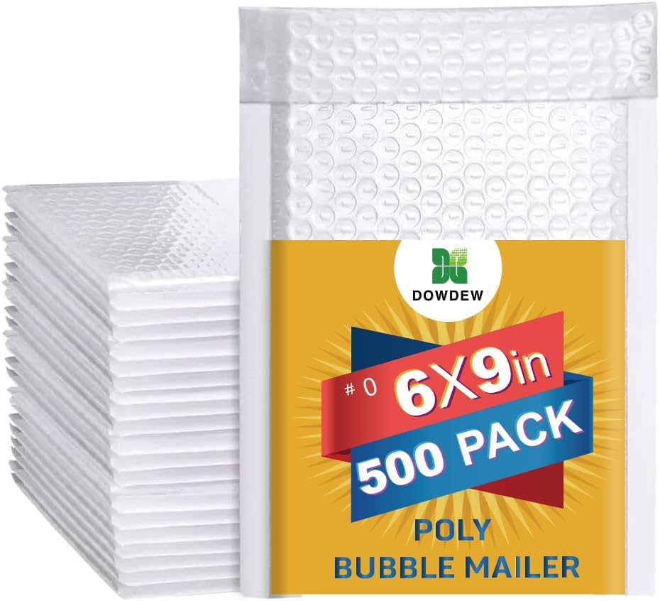Water Resistant Bubble Envelope Mailers for Secure Shipping