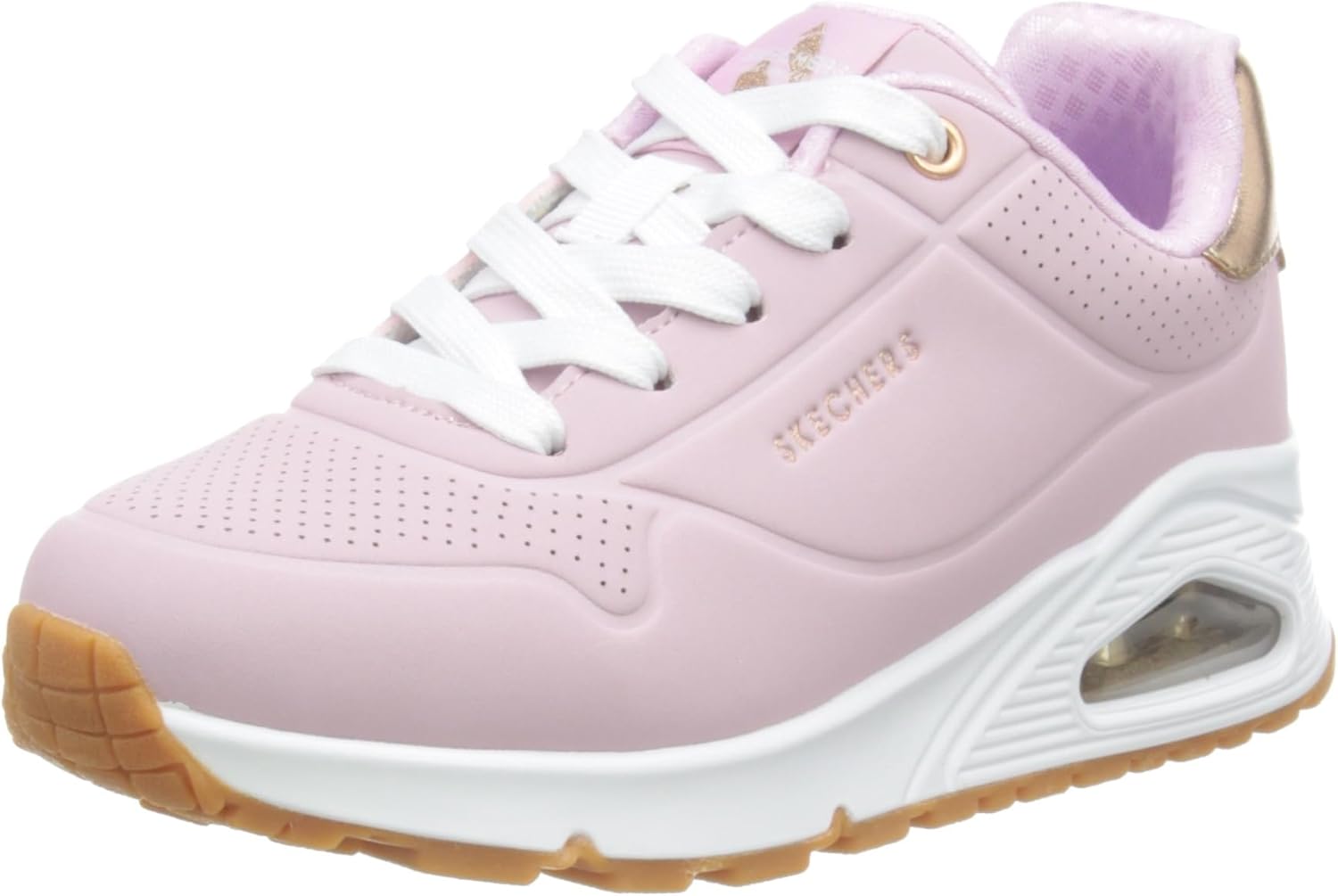 Skechers Unisex-Child Uno Gen1 - Shimmer Away Fashion Sneakers