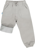 Kids Waterproof Fleece Lined Snow and Rain Pants for Toddlers - Warm