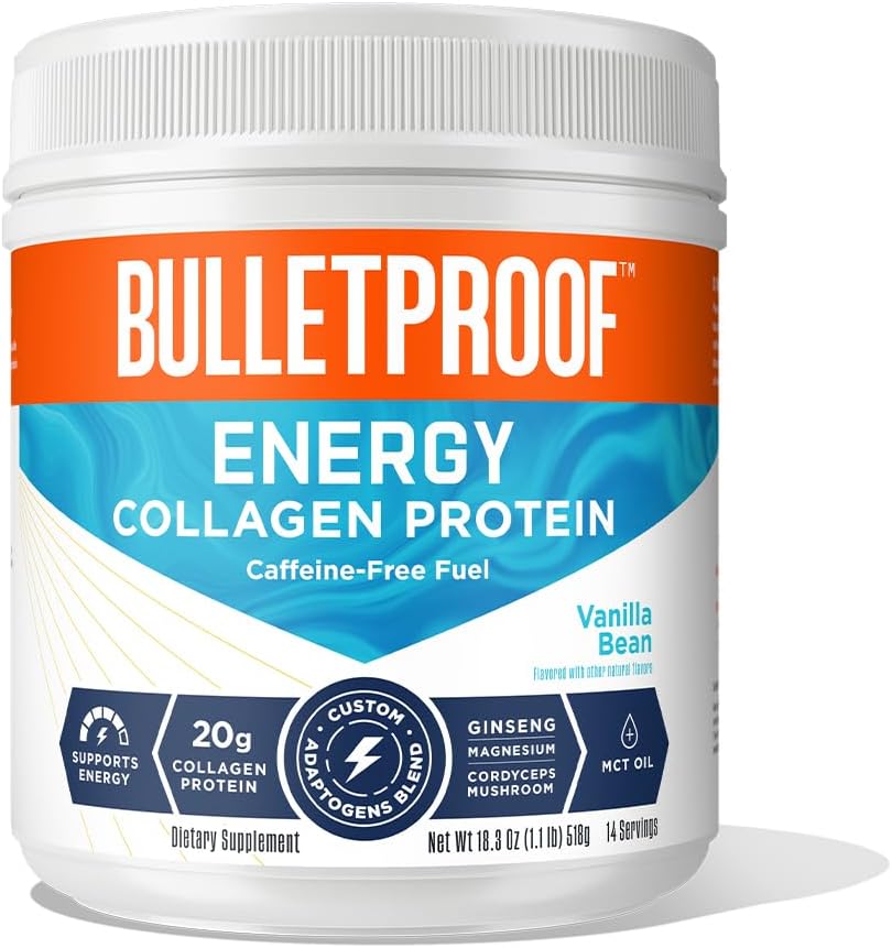 Bulletproof Vanilla Bean Energy Collagen Protein Powder Review