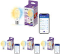 WiZ Clear 60W A19 Tunable White Filament LED Smart Bulb - Pack of 4