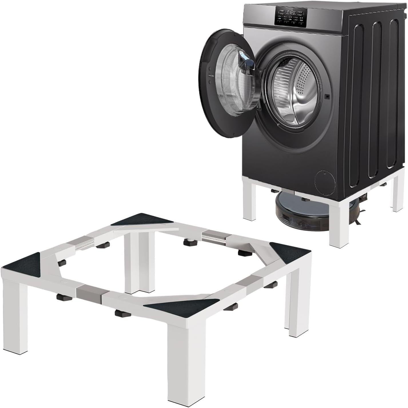12 Stainless Steel Laundry Pedestal - Universal Base