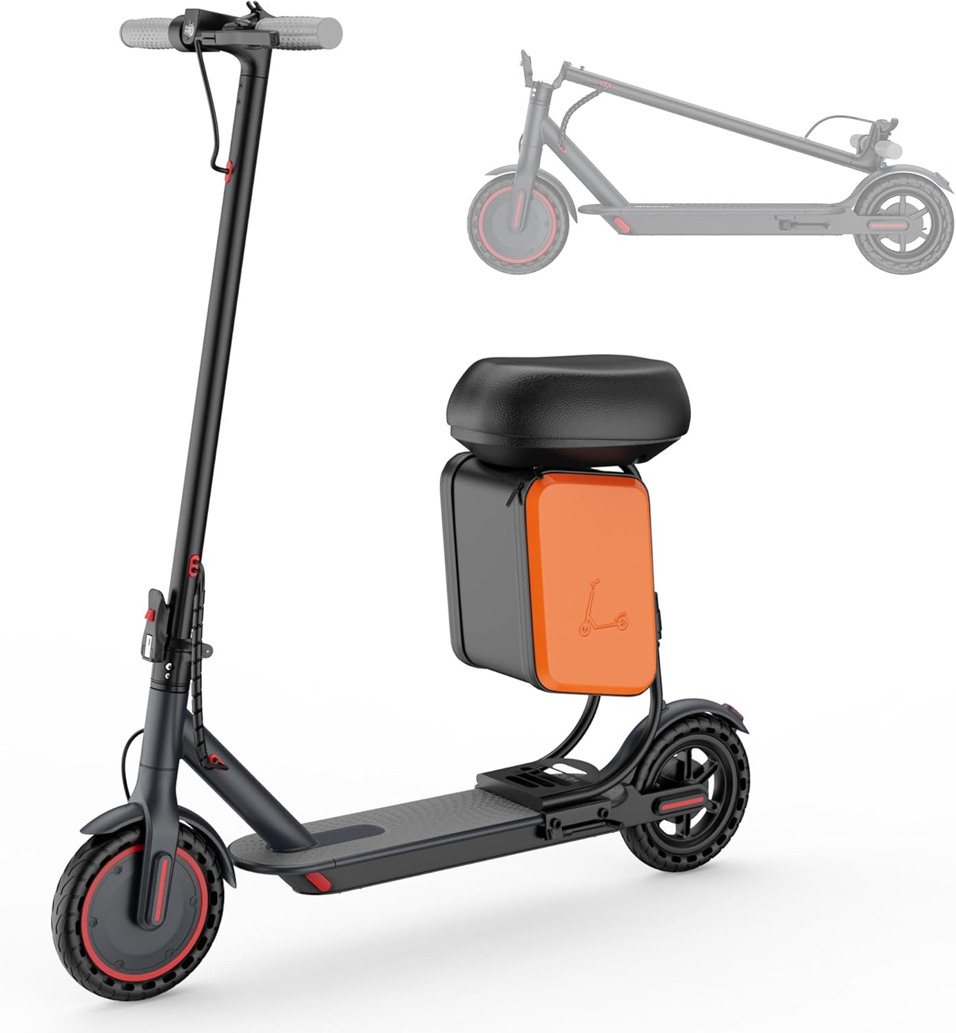 Electric Scooter for Adults with 350W Motor and 10in Tires