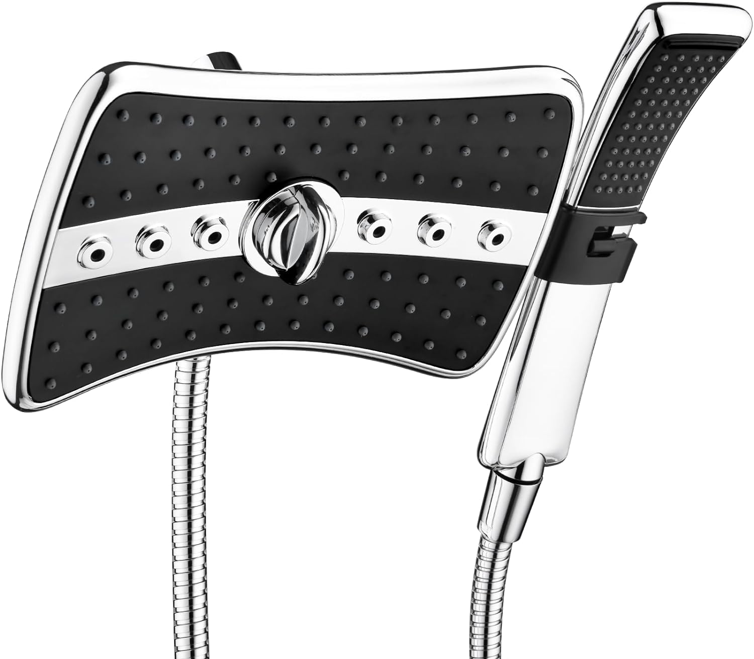 High Pressure Dual Shower Head Combo for Ultimate Showering Bliss