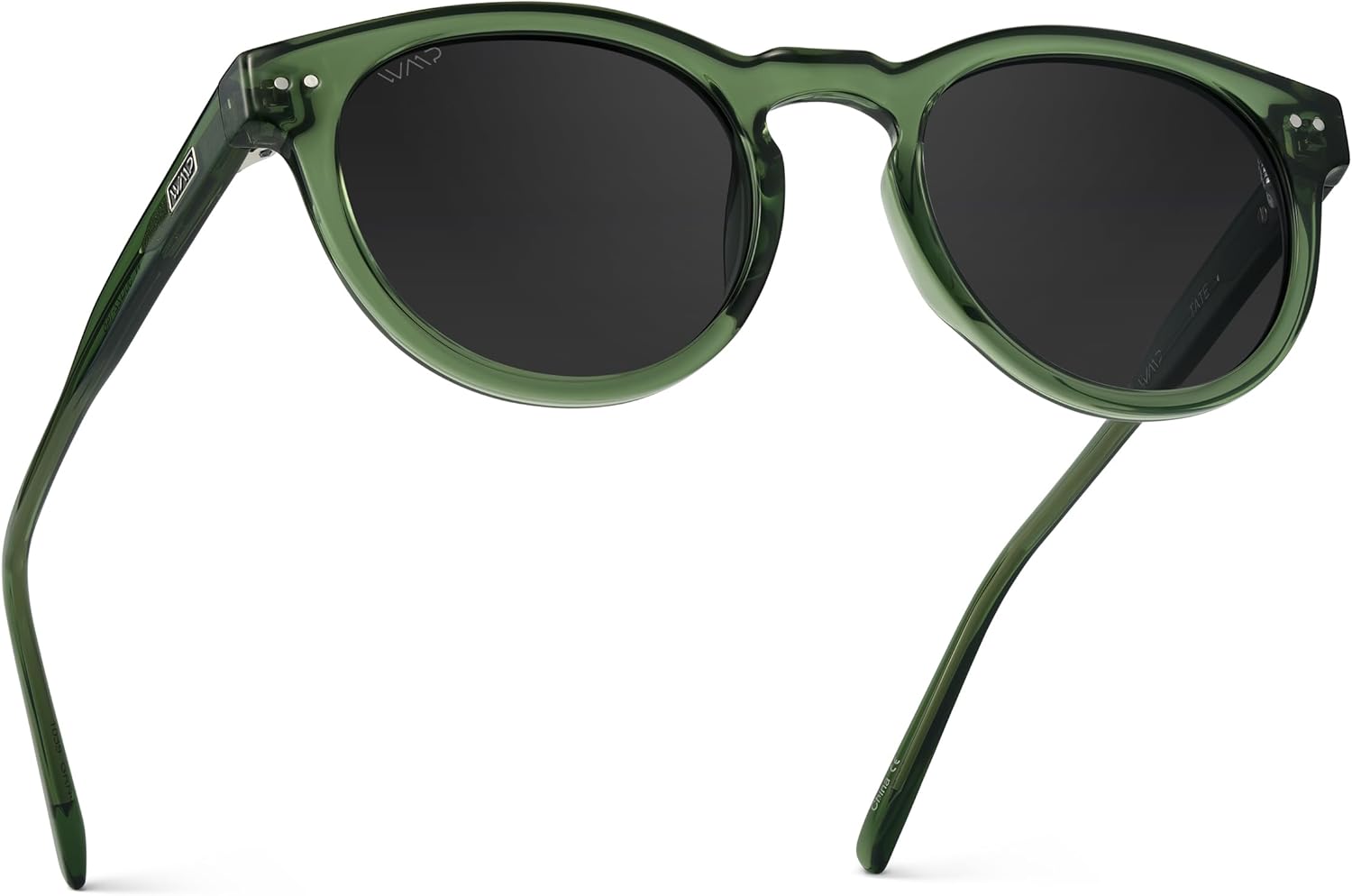 WearMe Pro Polarized Classic Round Retro Women's Sunglasses
