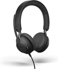 Jabra Evolve2 40 MS Wired Headphones - Comfortable Call Focus