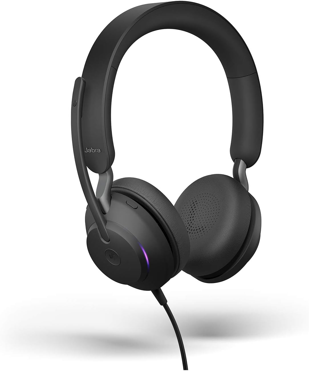 Jabra Evolve2 40 MS Wired Headphones for Calls and Music