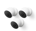 Google Nest Cam Outdoor or Indoor/Battery - 2nd Generation 3 Pack