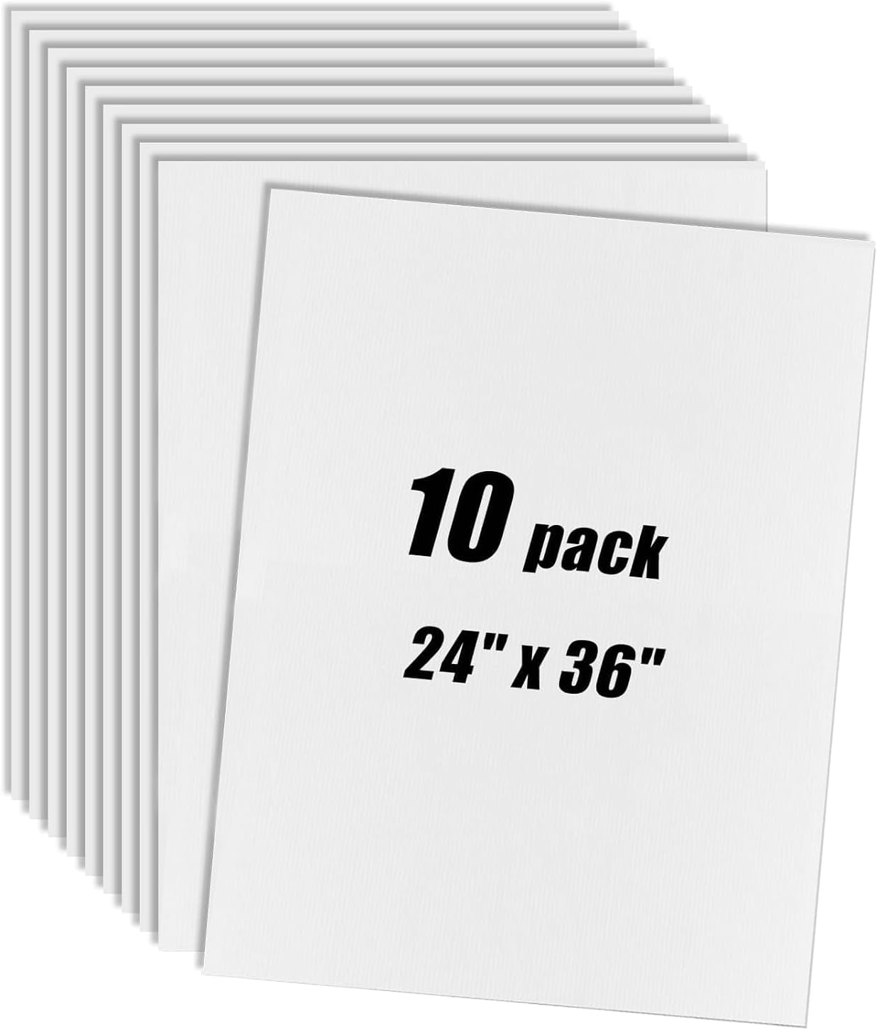 10 Pack Corrugated Plastic Board for Indoor and Outdoor Use