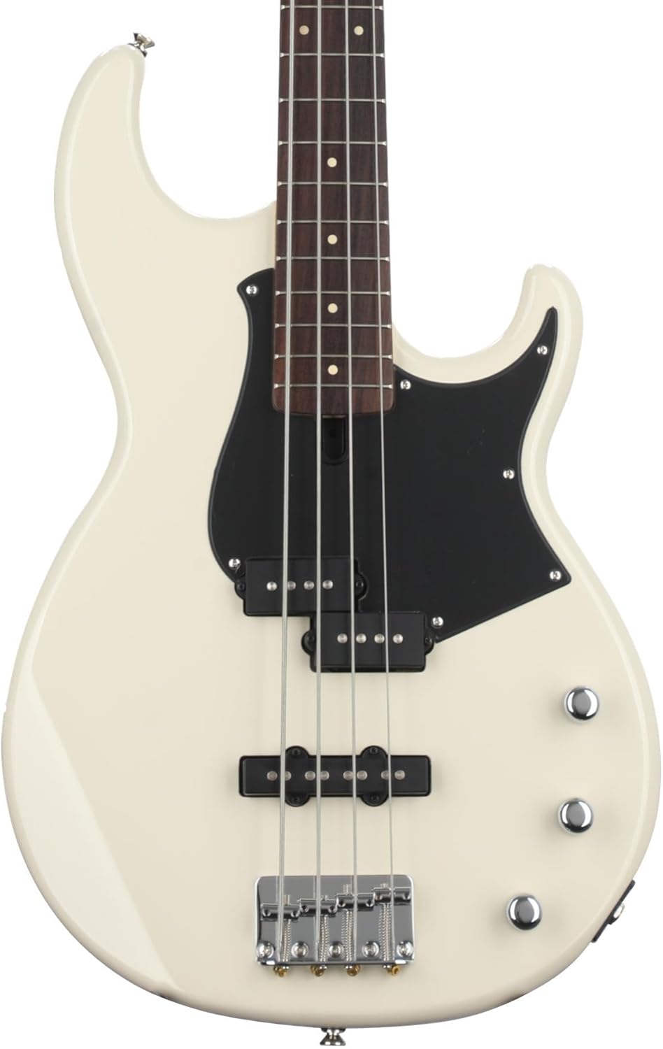 Yamaha BB234 Bass Guitar in Vintage White - Pro-Level Performance