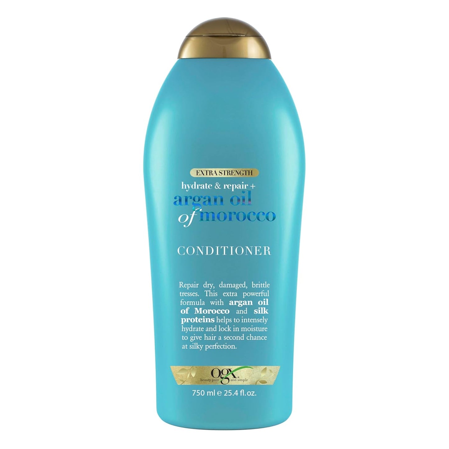 OGX Hydrate & Repair Conditioner, Cold-Pressed Argan Oil, 25.4oz