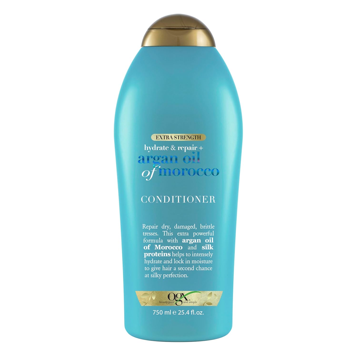 OGX Hydrate & Repair Conditioner, Cold-Pressed Argan Oil, 25.4oz