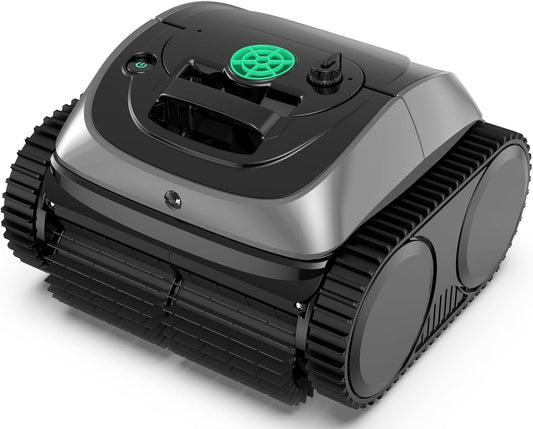2024 Upgrade WYBOT C1 Robotic Pool Cleaner: Wall Climbing, Cordless, Top-Loading Filters