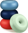 Inflatable Donut Exercise Ball Chairs 4-Pack - Flexible Seating