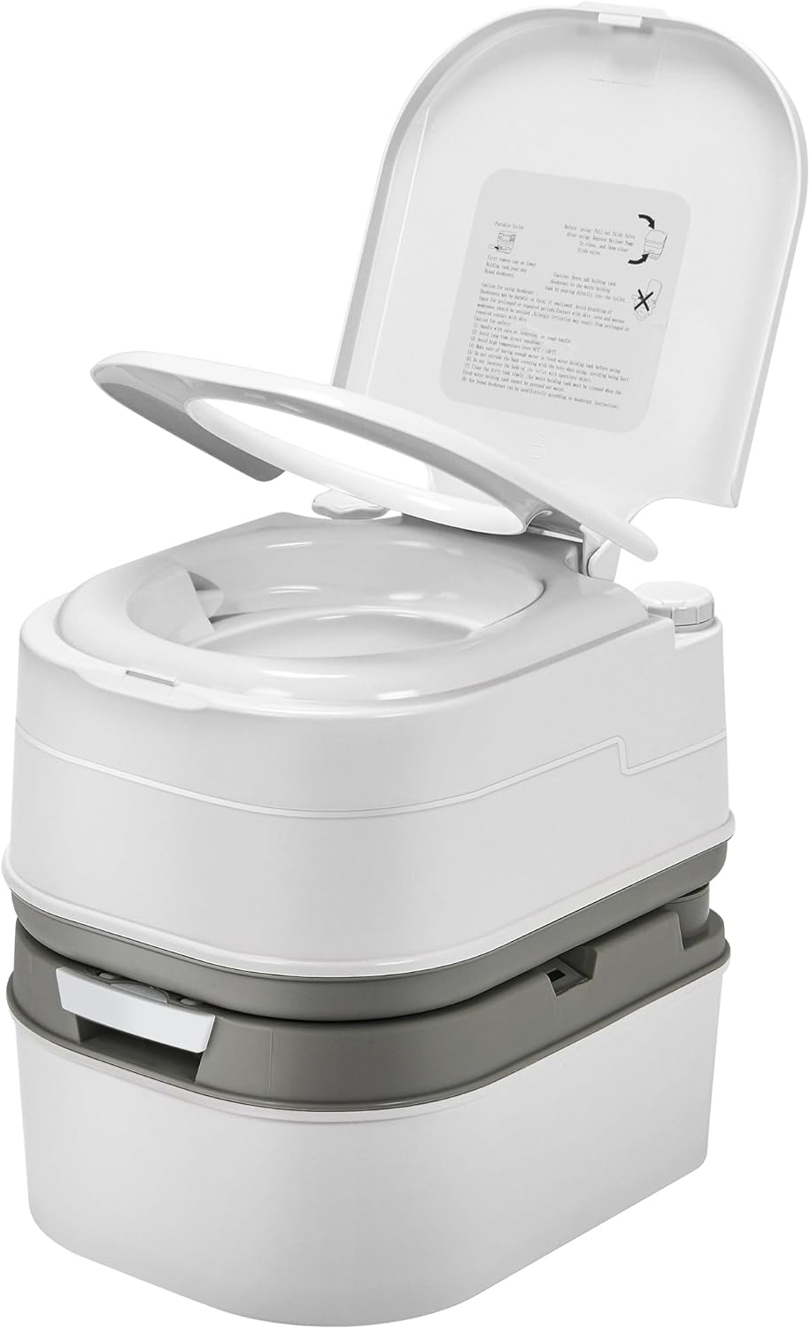 YITAMOTOR Portable Toilet: Leak-Proof 6.34 Gal RV Potty