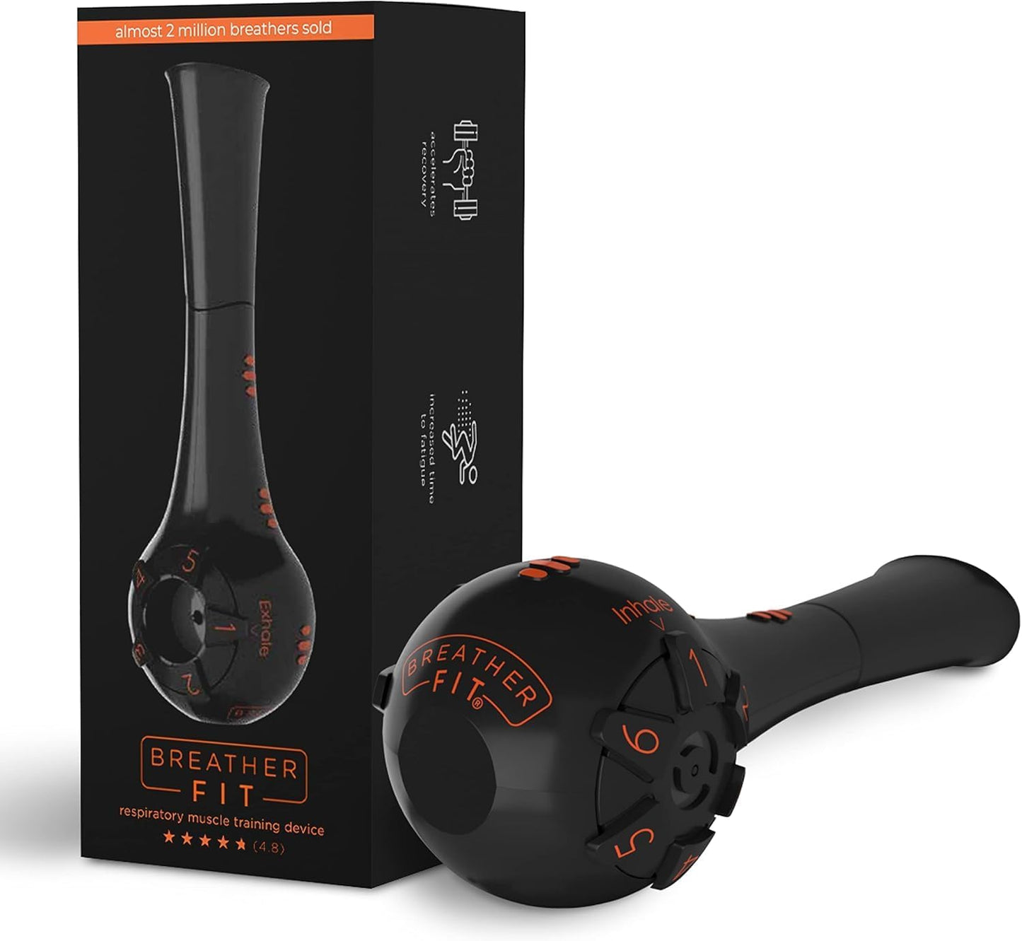 The Breather Fit Lung Trainer - Enhance Your Breathing Power