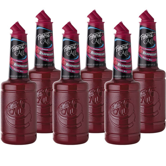 Finest Call Premium Raspberry Fruit Puree Mix for Bartenders