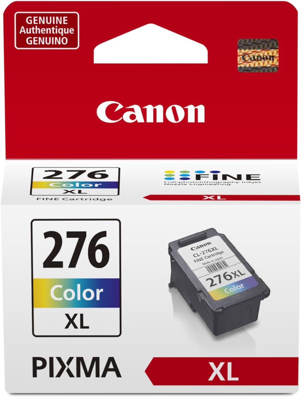 Canon CL-276 XL Color Ink Cartridge for TS3520 and TR4720 Printers