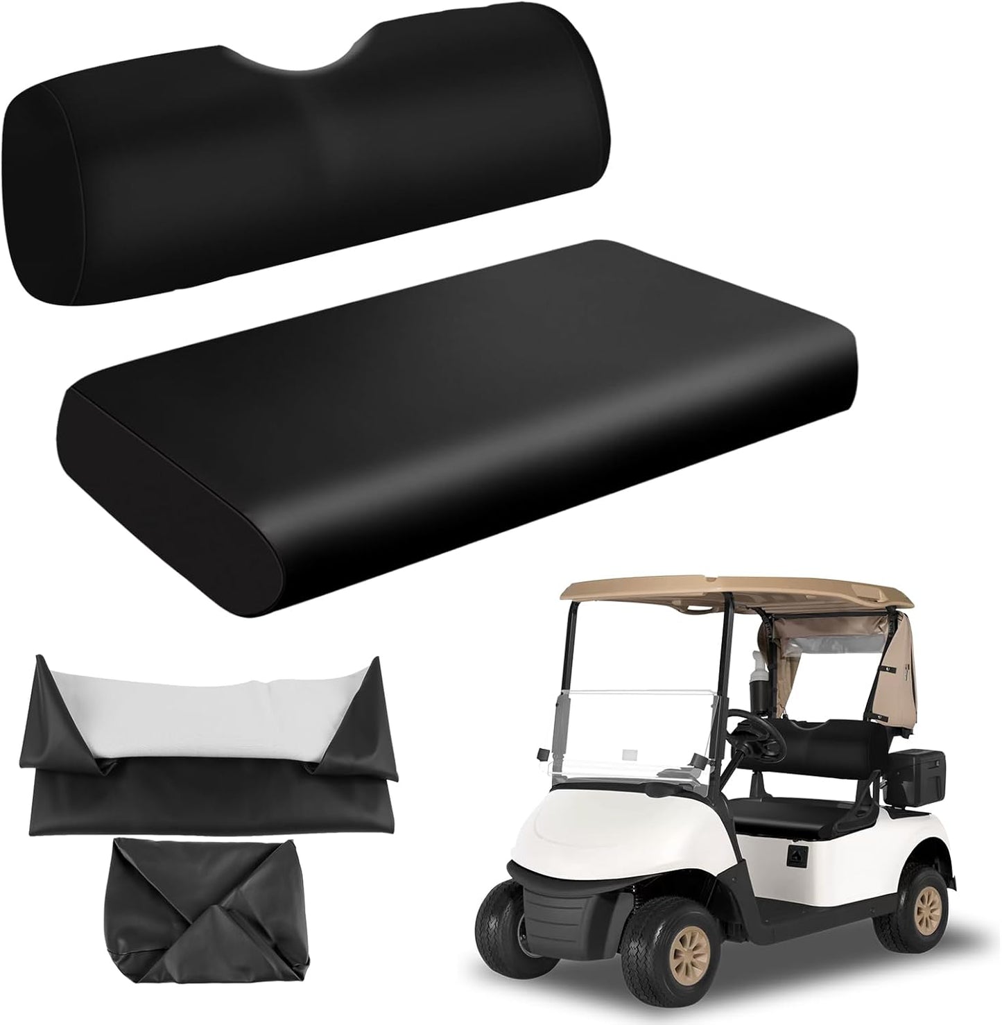 Golf Cart Front Seat Covers Replacement for EZGO RXV 2008