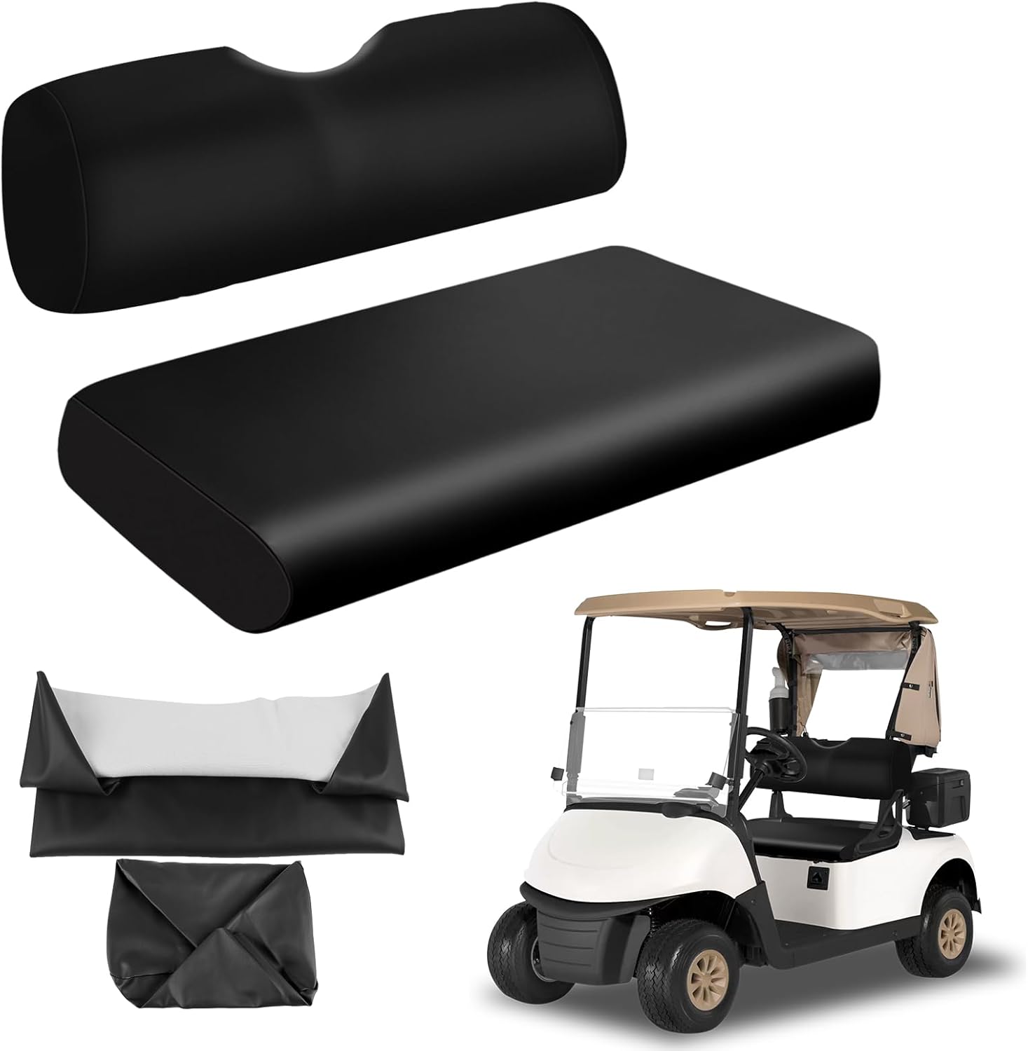 Golf Cart Front Seat Covers Replacement for EZGO RXV 2008