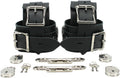 Cora Wrist Cuffs Ankle Cuffs Combo in Genuine Cow Hide Leather
