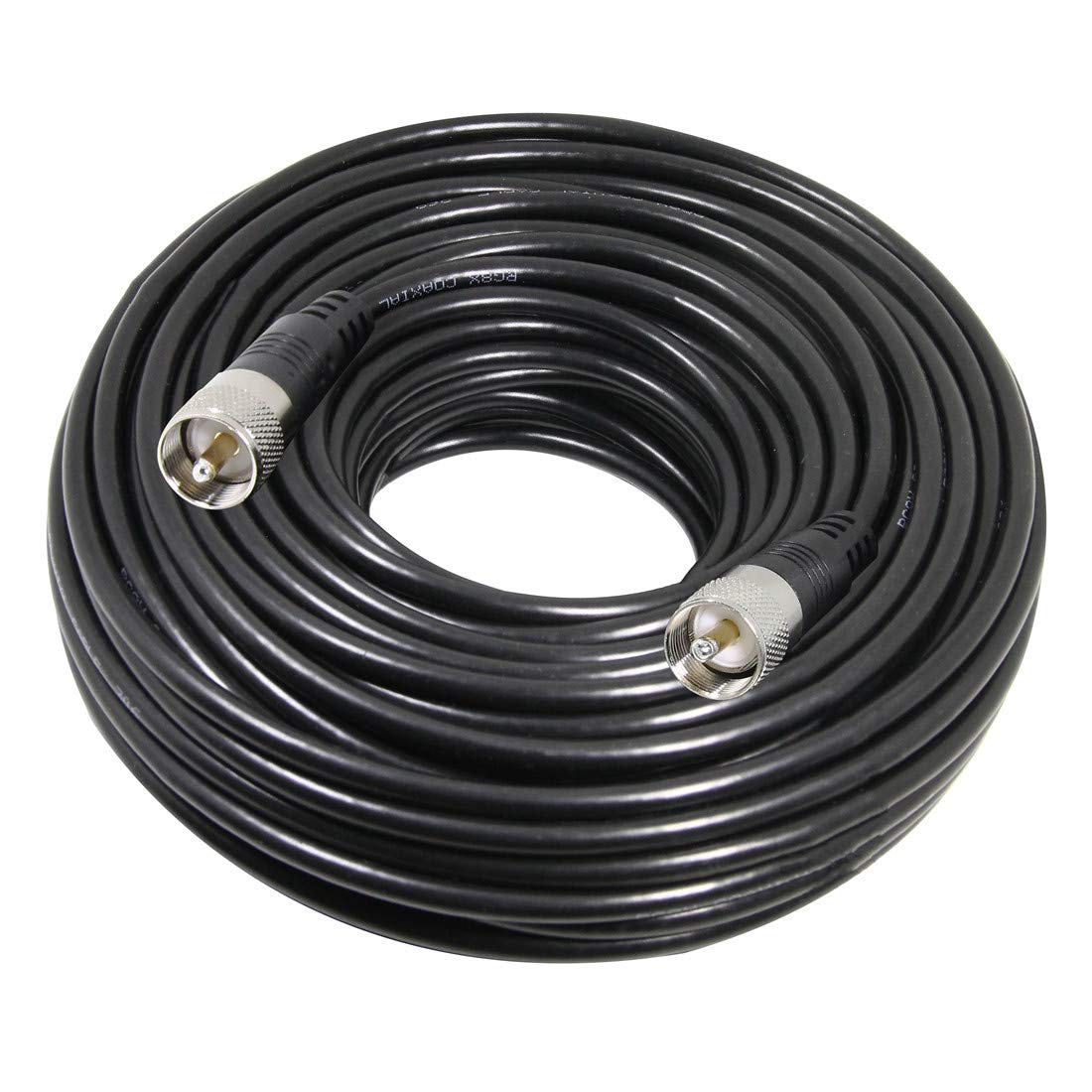 RG8x Coaxial Cable 100 ft for Low Loss CB Antenna Use