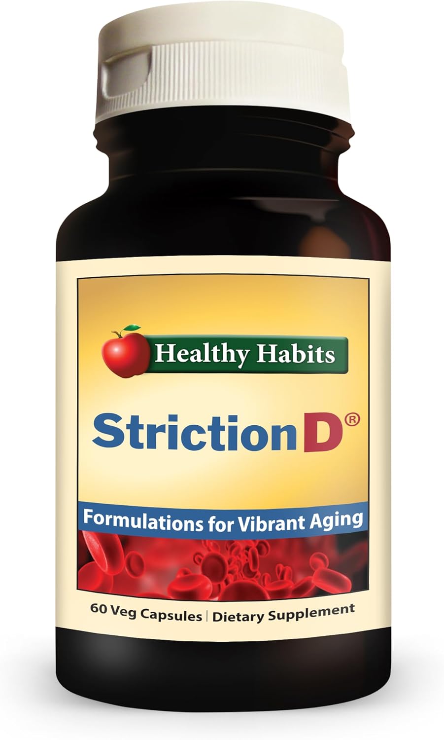 StrictionD with Glucohelp: Support Healthy Blood Pressure & Sugar