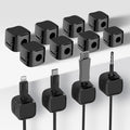 12 Pack Cable Clips Cable Organizer - Magnetic Cord Holders for Desk