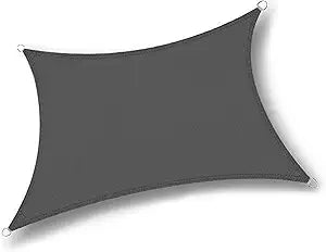 Waterproof Sun Shade Sail 6.5ft x 10ft for Outdoor Spaces