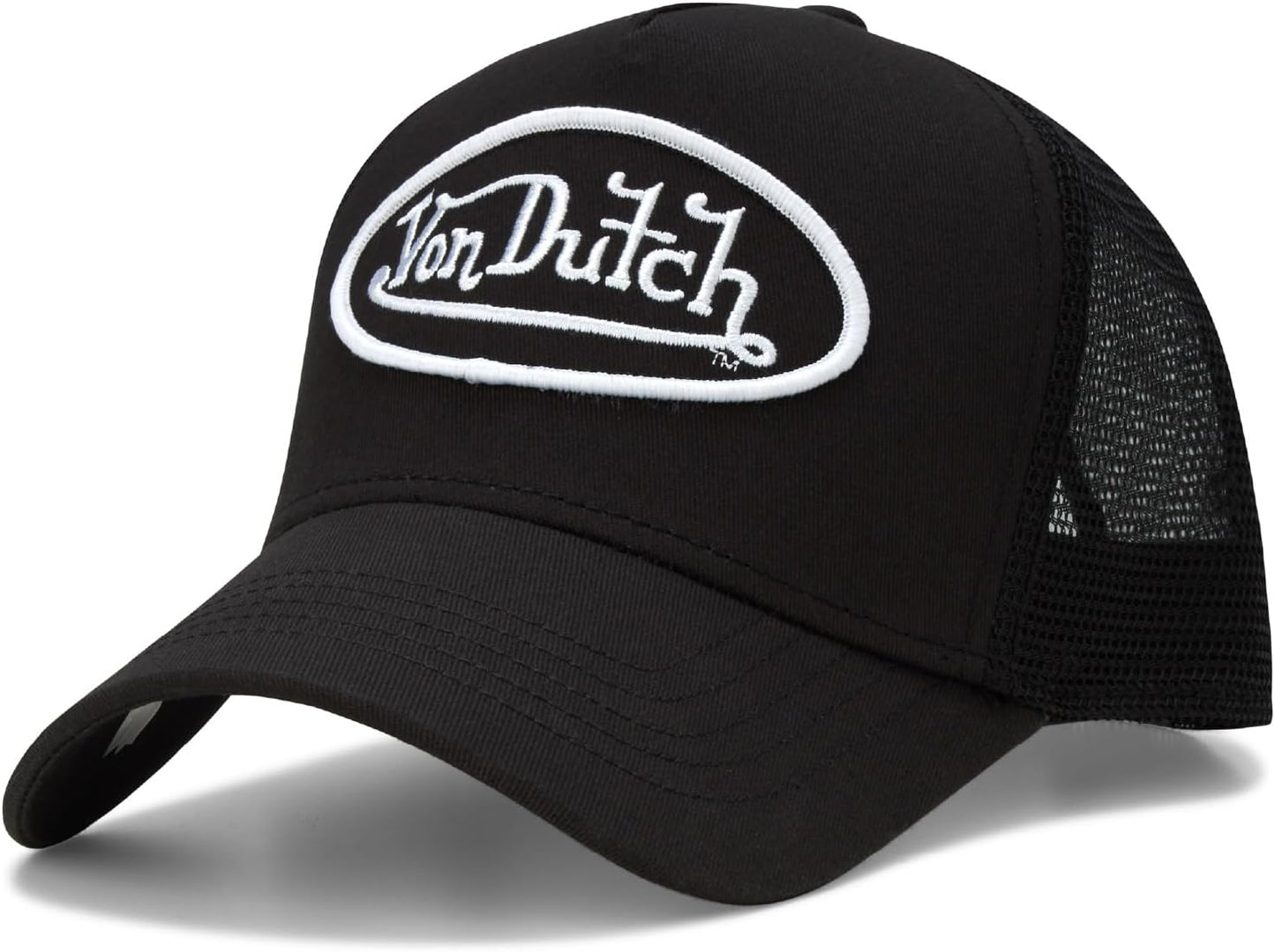 Von Dutch Unisex Trucker Hat - Retro Classic Adjustable Cap