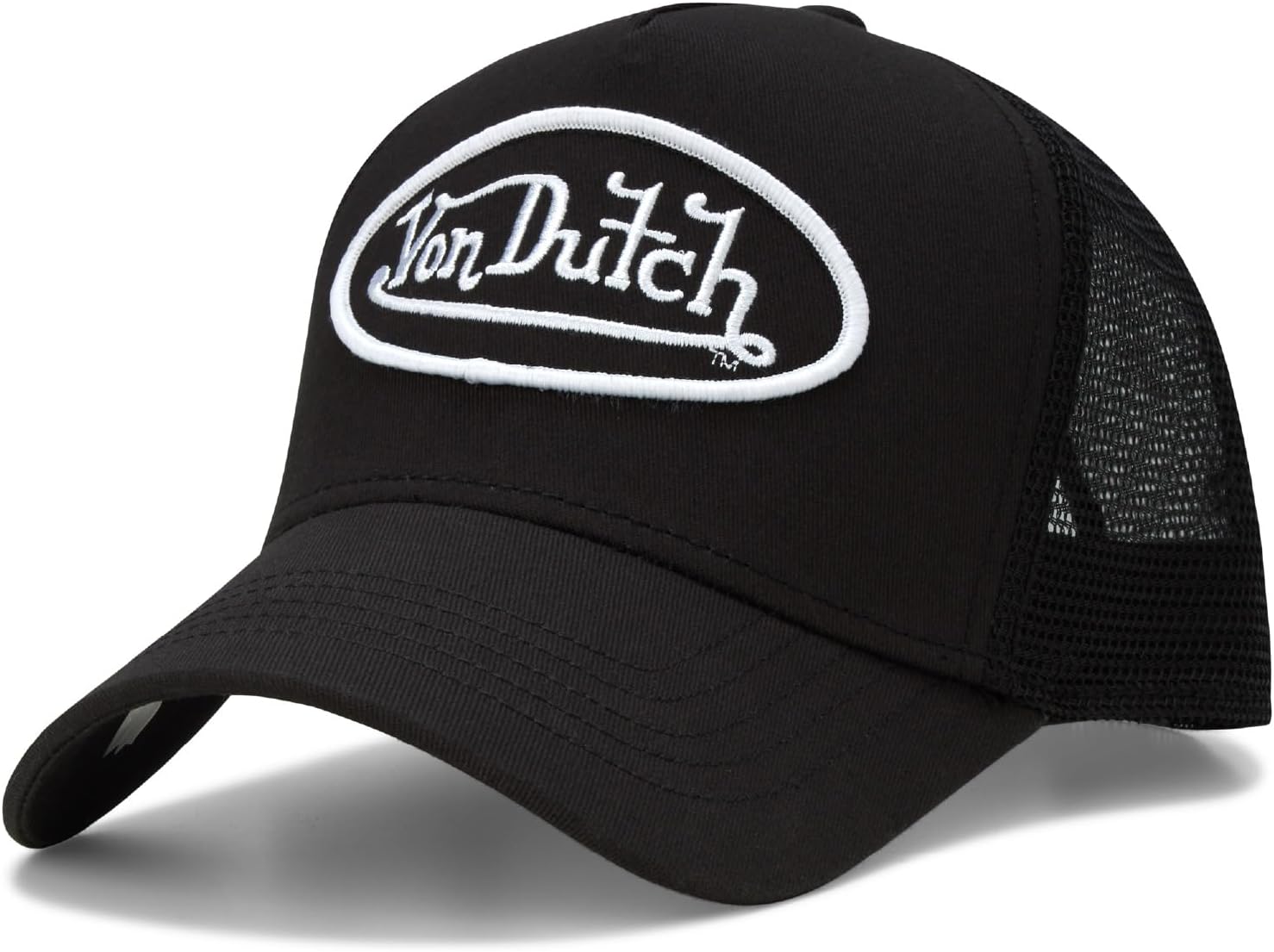 Von Dutch Unisex Trucker Hat - Retro Classic Adjustable Cap