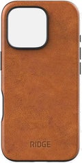 Ridge Case Compatible with iPhone 16 Pro - Tobacco Brown Everyday