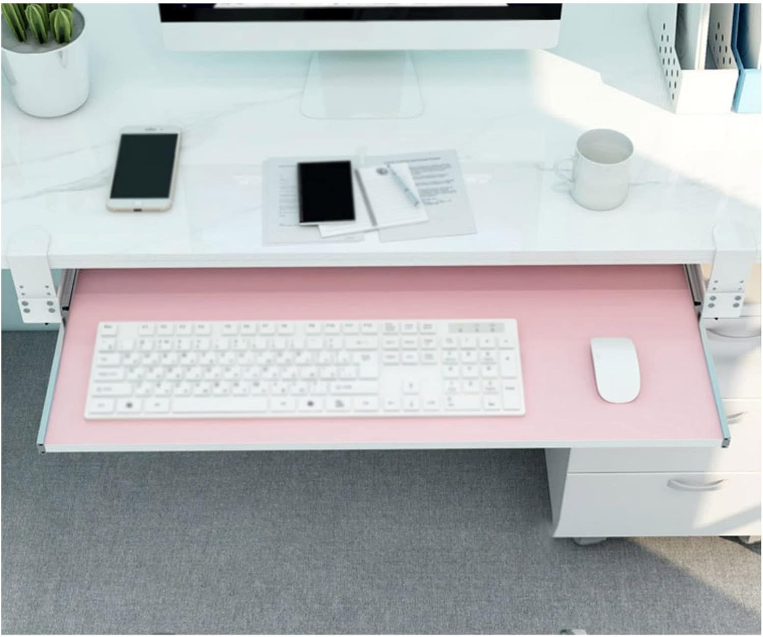 Adjustable Keyboard Tray for Comfortable Typing