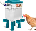 Float-Controlled Automatic Chicken Waterer for Continuous Fresh Water
