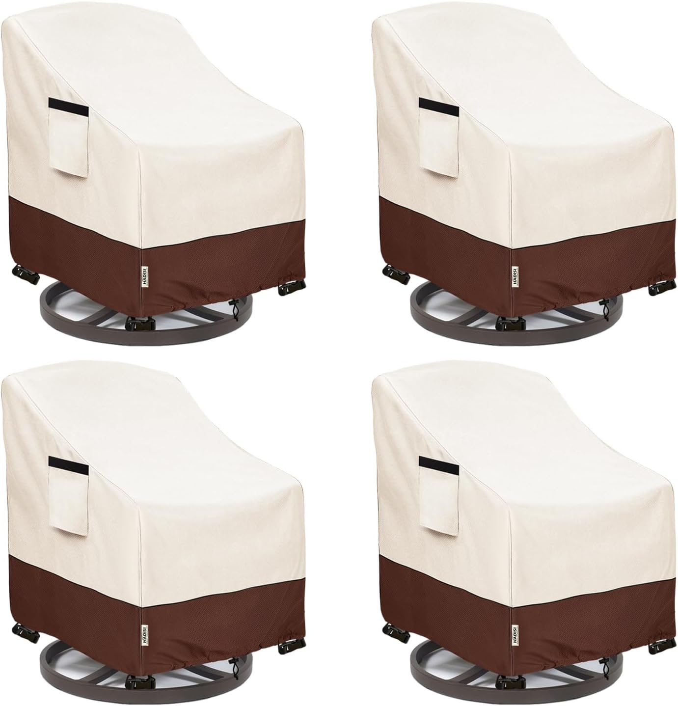 Patio Chair Covers for Outdoor Furniture Waterproof 4 Pack