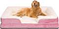Orthopedic Dog Bed for Large Medium Sized - Supportive Memory Foam Bed