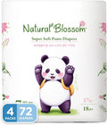 Natural Blossom Pull-On Baby Diapers Size 7 - Ultra-Slim Comfort