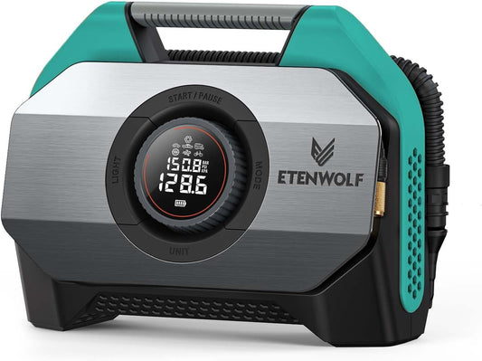 ETENWOLF VORTEX S6 Portable Tire Inflator - 100% Duty Cycle