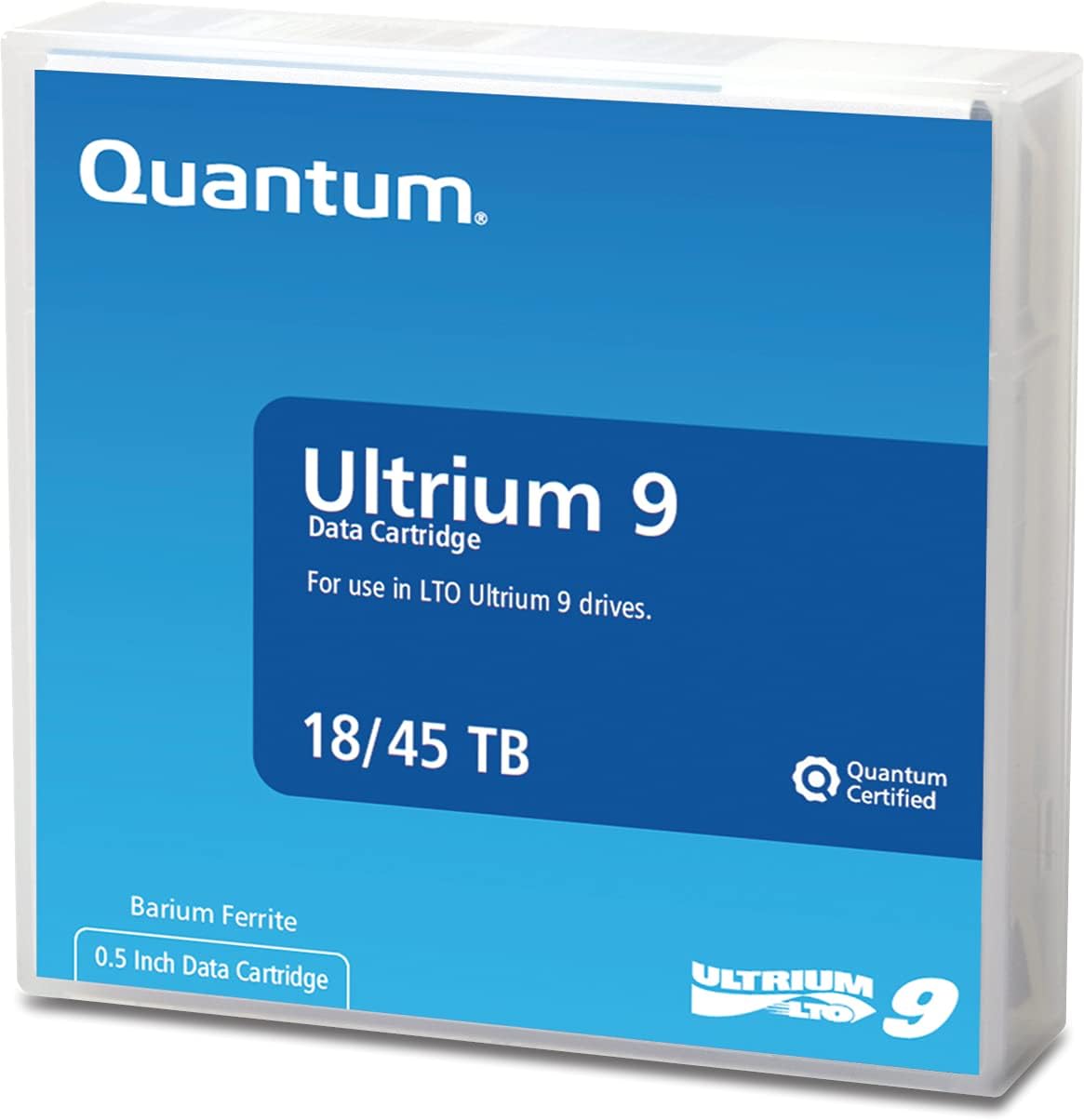 Quantum LTO 9 Data Cartridge 18TB Native for Secure Backup