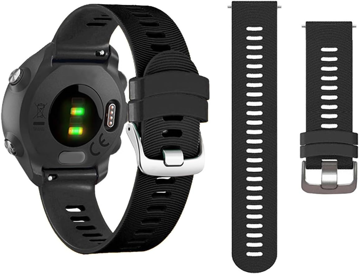 Soft Silicone 20mm Band for Garmin Watches