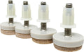 Protect Floors: Shepherd Furniture Glides, 1/4 Stem, 4ct